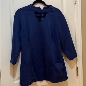 Jaanuu Mock neck scrub top